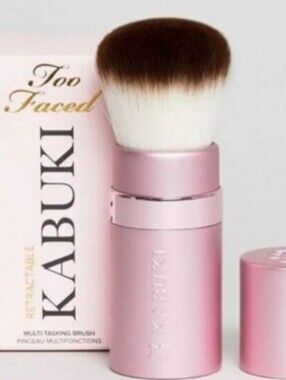 Too Faced Metallic Retractable Kabuki Brush NWOB